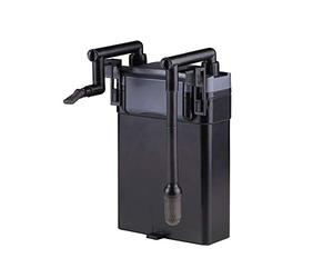 AquaOne Aquarium Hang On Filter HBL-803 I Filtro exterior para acuarios de hasta 150 litros, filtro de acuario de alta calidad 500 L/h, filtro de remolque ajustable, bomba de 6 W