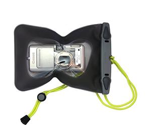 Aquapac Bolsa Estanca Funda Cámara Fotos Modelo Pequeño, 26 cm, Gris (Transparente/Gris)