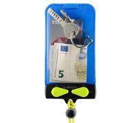 Aquapac KEYMASTER Azul/Transparente: protege y lleva llaves, tarjetas y objetos de valor pequeños de hasta 10 m o 30 pies