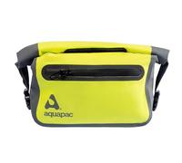 AquaPac Riñonera Cintura Pack, Unisex, Wasserdichte Hüfttasche Waist Pack, Acid Green/Grau, Medium
