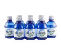 AQUAPAP Paquete de 8 unidades de agua CPAP destilada por vapor de 8 onzas | para uso con máquinas Resmed y Respironics