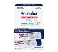 Aquaphor Baby Healing Ointment - Protector de piel seca y erupción protectora,.35 oz Dual Pack by Aquaphor