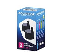 AQUAPHOR City cartucho de filtro 2 unidades I para botellas de agua Aquaphor CITY I filtra al beber I reduce cloro I perfecto para llevar I muy sostenible