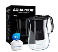 Aquaphor Filtro de Agua Ónice - 4,2L Filterkrug Incl. 1 Maxfor + Cartucho, Negro