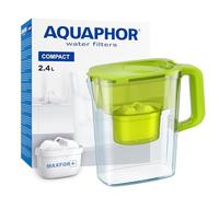 AQUAPHOR Jarra Filtradora de Agua Compact con 1 Filtro Maxfor+ 200L - 2,4l - Verde Claro