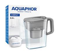 AQUAPHOR Jarra Filtradora de Agua Compact Gris 2.4L con 1 Filtro MAXFOR+