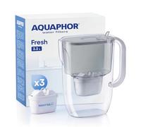 Jarra filtrante de agua AQUAPHOR FRESH 3,2 L Maxfor+ cartucho de 200 L (Gris, 3 x Maxfor+)