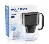 Jarra filtrante de agua AQUAPHOR FRESH 3,2 L Maxfor+ cartucho de 200 L (Negro, 1 x Maxfor+)