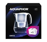 AQUAPHOR Jarra Filtradora de Agua Onyx Blanco 4.2L con 1 Filtro MAXFOR+