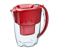 AQUAPHOR Jarra filtrante 496, amatista, rojo cereza Plus cartucho B100-25 Maxfor, carbón activo, color rojo rubí