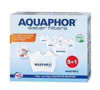 AQUAPHOR Maxfor+ Cartucho Filtro de Agua, Filtro Repuesto, 5+1 Pack