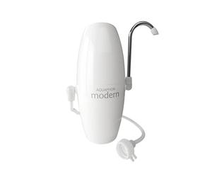 Aquaphor Moderno Sistema de Filtro Superior con tecnología Aqualen. Filtra Metales Pesados, pesticidas y sustancias implicadas en el botón, como clorina y Reduce la dureza del Agua, Color Blanco.