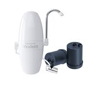 AQUAPHOR Moderno tecnología patentada Aqualen. Filtra Metales Pesados, pesticidas y sustancias indeseables como el Cloro, y Reduce la dureza del Agua, Cobre, Blanco, 1
