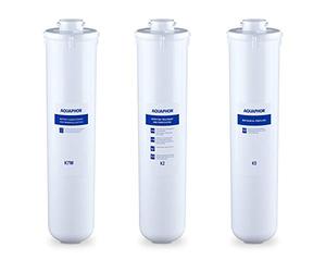 Aquaphor Set De Filtros De Agua Por Osmosis Inversa Repuestos RO-101S MORION BIG SERVICE (3 Unidades, K2 + K5 K7M, Para el equipo RO-101S MORION)