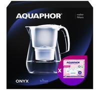 Aquaphor Set Filtro de Agua Onyx- Agua Plus 3x Maxfor + Mg. Cartuchos, Blanco
