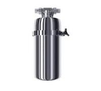 AQUAPHOR Viking Midi 300 Carcasa de filtro de acero inoxidable para agua caliente y fría de 100% V4A para aplicaciones industriales y domésticas con 3/4" AG