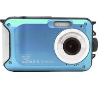 Aquapix W3027 Wave - Cámara subacuática (Resistente al Agua hasta 3 m, Pantalla de 2,7", resolución de hasta 30 MP, Zoom Digital 4X, Sensor de 5 MP, Color Azul