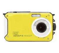 Aquapix W3027 Wave - Cámara Sumergible (3 m, Pantalla de 2,7", resolución de hasta 30 MP, Zoom Digital 4X, Sensor de 5 MP, Color Amarillo