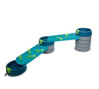 AquaPlay Mudway Flow - Pista de agua y arena combinada, 2,3 m con cerraduras, platillos y deslizadores, sistema de conexión flexible, juego de agua para exteriores resistente a la intemperie, a partir