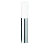 Aquapolo Luz Bolardo 100W Agl / Lámpara Ahorro Energía E27 Acero Cristal Ópalo