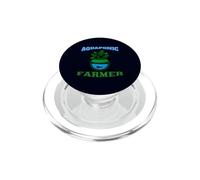 Aquaponic Farmer Cultivador hidropónico de Agricultura sostenible PopSockets PopGrip para MagSafe