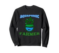 Aquaponic Farmer Cultivador hidropónico de Agricultura sostenible Sudadera