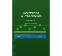Aquaponics & Hydroponics Grow Log: Weekly Tracker for pH, EC, Fish Health, Plant Stages & Harvest Yields - 54 Weeks of Structured Records for Serious Growers