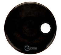 "Aquarian 20"" Regulator Black Bass Drum"