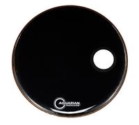 "Aquarian 24"" Regulator Black Bass Drum"