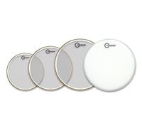 Aquarian CC-A - Juego de parches, 22" (clear, transparente)