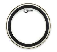 Aquarian PF22 - Parche de batería, 2 capas transparentes