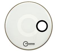 Aquarian RSM22W - Parche de bombo, 22", Blanco