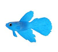 Aquario de Peces Artificiales, Decoración de Natación Plástica de Silicona Divertida Adornos Pequeños Peces de Oro Betta Vidas Al Adorno Falso (#3)