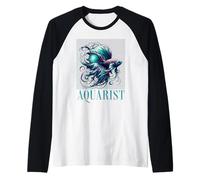 Aquarist Angel fish Aquarium Enthusiast Camiseta Manga Raglan