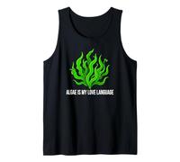 Aquarist Marine Biologist Algae Is My Love Language Camiseta sin Mangas