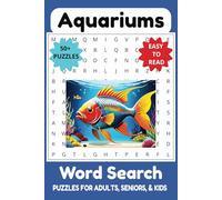 Aquarium Adventure: Dive into a Sea of Words: Engage Your Mind with Captivating Aquarium-Themed Word Searches for All Ages