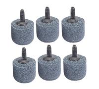 Aquarium Aeration Stone 30PCS | Black Sandstone Aeration Stone for Fish Tank Oxygen Pump | Bubble Stone for Aquarium/Hydroponics/Pond | Reusable & Tolerant