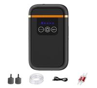 Aquarium Air Pump, 1W Quiet Adjustable Oxygen Supply for Fish Tank, ABS Rechargeable Aerator for Stable Water Flow and Filtration, Compact and Efficient Design, 5.91x3.94x1.97 Inches