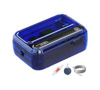 Aquarium Air Pump, Fish Tanks Aerator, 4.33x2.95x1.61in or 4.92x3.30x1.85in Portable USB Charging Oxygen Supply Adjustable Stream Design, Tank Bubbler for Aquariums, Terrariums, Pond Hydroponics