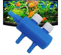 Aquarium Air Splitter Valve - Multi Way Pump Distributor | Flow Control | ABS air splitter with flow control valves for multi-port aquarium oxygen and aeration systems.