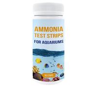 Aquarium Ammonia Test Strips, Water Testing Kit for Fish Tank, Lab Grade Ammonia Tester for/Aquariums, Professional & Home Use, Ammonia Test Strips For Fish Tank,Ammonia Test Strips For Fish