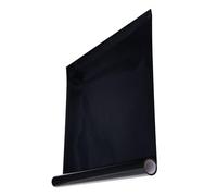 Aquarium Background - PVC Static Cling 11.81in Black Wall Decor, Easy Apply Fish Tank Poster, No Adhesive Needed | Decorative Aquarium Background for Home Tank Plants Fish Observation Display