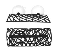 Aquarium Betta Hammock - Hollow Suction Cup Fish Resting Shelf | Compact Decorative Fish Tank Accessory for Hiding, Resting, Enrichment, Easy to Attach, Durablee Transparent Material, Space-Saving