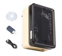 Aquarium - Bomba de aire para tanque de peces, 8 x 5,5 x 4 cm | Oxygen Pumpp, Rechargeable Live Bait Pumpp For Travel Home Camping Pond Outdoor Boat Maintenance Salt & Freshwater