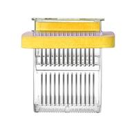 Aquarium Breeder Box, Floating Fish Hatchery, Guppy Shrimp Incubator, Polystyrene Build, Compartment Design, Tank Breeding Water Use, 3.74x3.74x5.12 Inches, Clear, 1 Pack