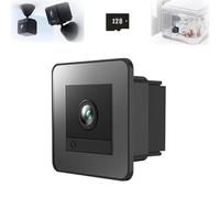 Aquarium Camera, 2K HD Aquarium Camera & Terrarium WiFi Pet Cameras, 140° Wide-Angle Anti-Glare Macro Lens, AI-Powered Detection, 24/7 Recording for Vivarium Cameras for Fish and Reptiles (1 Set)