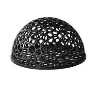 Aquarium Cave, Fish Hiding Cave, Shrimp Shelter Hollow Resting House for Betta Turtle, Underwater Decoration, Saltwater or Freshwater Tanks, 50g Weight, 4.06x4.06x2.17 Inches