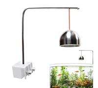 Aquarium Clip On Light - Waterproof LED Fish Tank Lamp, Adjustable 3 Color Mode Lamp with Clip Mount for Bright aqua-scape Lighting | Home Living Room Office Hotel Restaurant Aquarium Decor Use