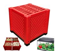 Aquarium Cube Filter, Ultra Strong Filtration and Absorption Activated Charcoal Cubes, PVC Water Purifier Cube for Aquariums, Ponds, Fish Tanks, and Water Tank, 11.5x12x12cm