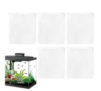 Aquarium Filter Media Bags - Filter Bags For Fish Tank | 5Pcs Reusable Aquarium Filter | Aquarium Mesh Bag Filtration | Aquarium Filter Media Bags F For Clean Water For Home, Oceanarium